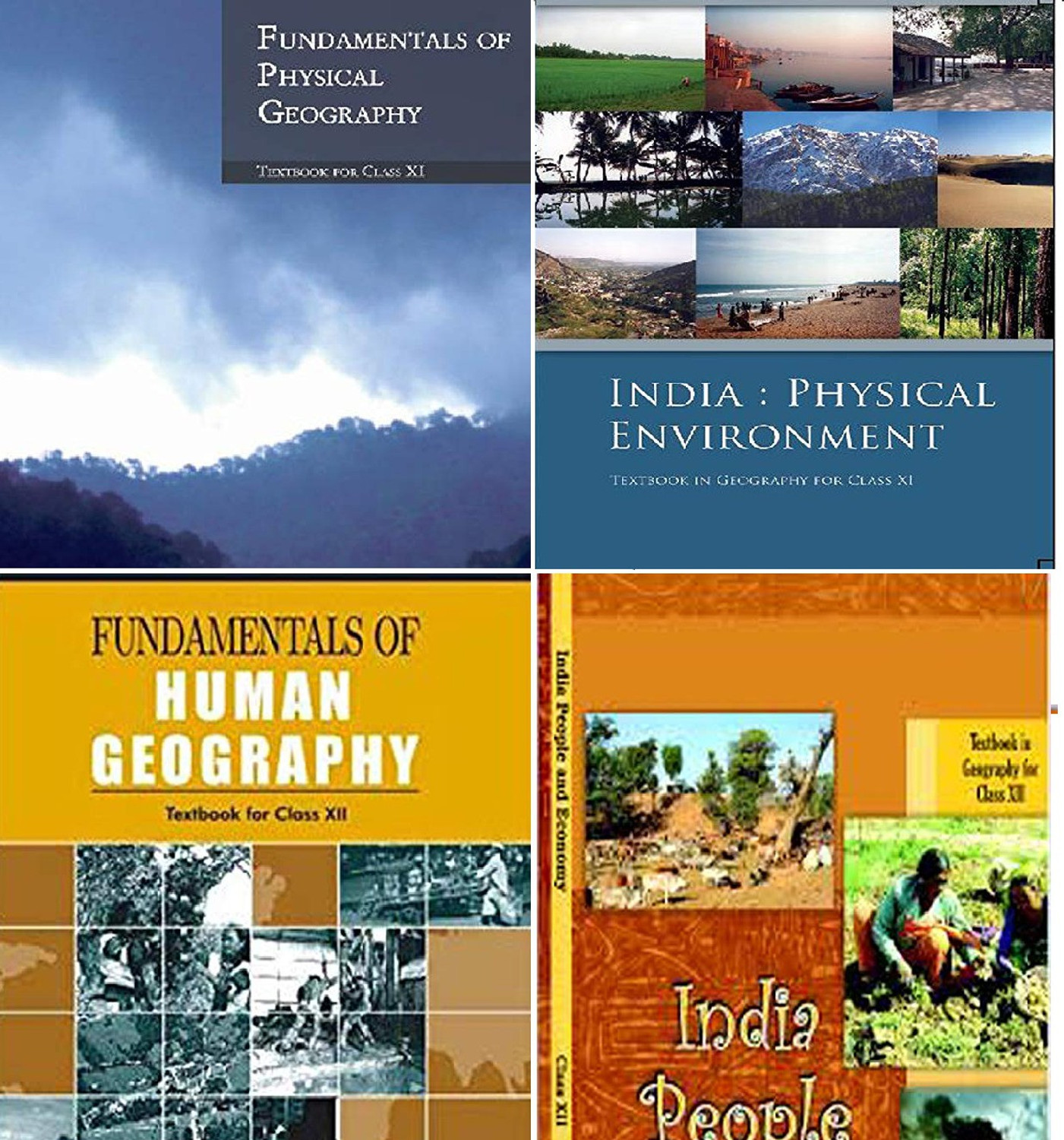 Image of Ncert -Geography Class 11-12 India:Physical Environment Class -Xi, Fundamentals Of Physical Geography Class Ix, Fundamental Of Human Geography Class -Xii & India People And Economy Class-Xii Paperback, NCERT|New Edition For 2025-2026