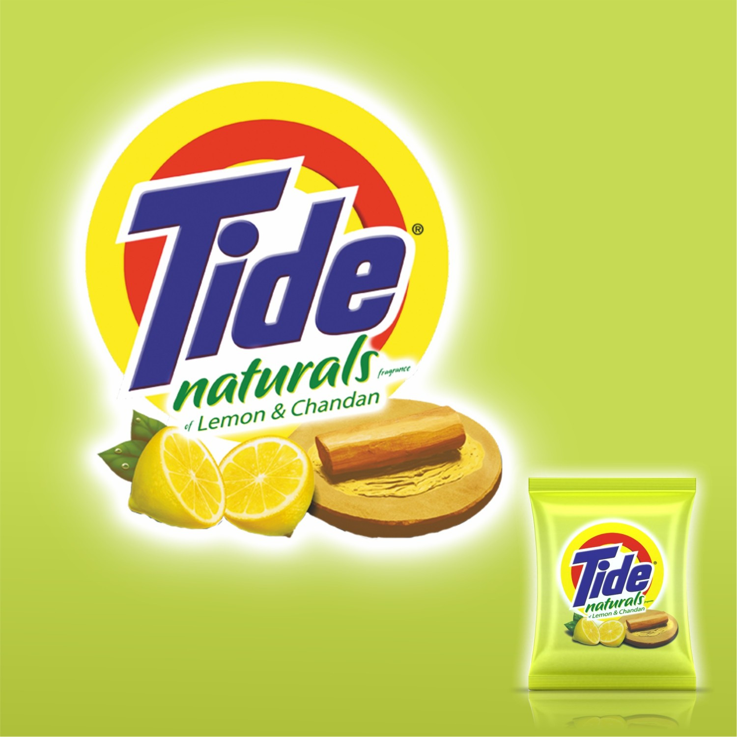 Image of Tide Naturals Lemon & Chandan Detergent Powder (Lemon & Chandan)