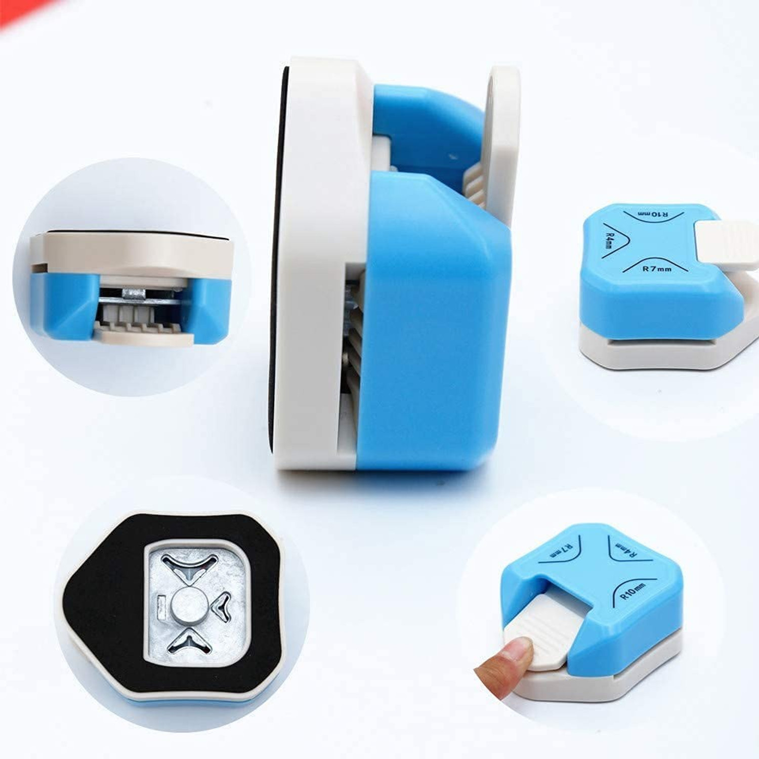 Image of Kandle 3 in 1 Corner Cutter Punch for DIY Art & Crafts Photo Cutter Project Book Making Nipper
