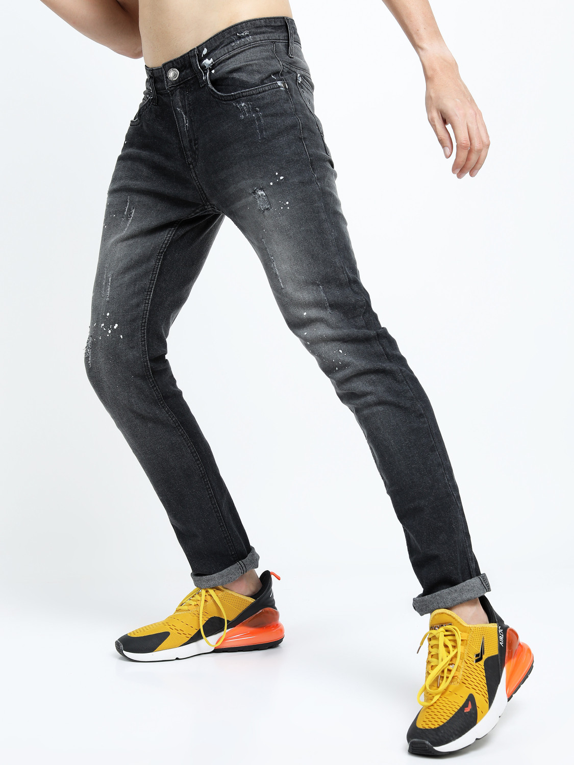 Image of HIGHLANDER Slim Men Dark Grey Jeans