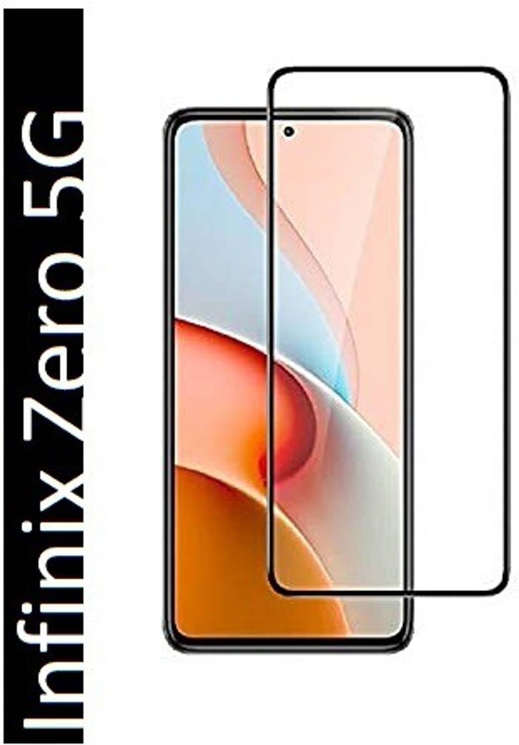 Bodoma Edge To Edge Tempered Glass for Infinix Zero 5G, Infinix Zero