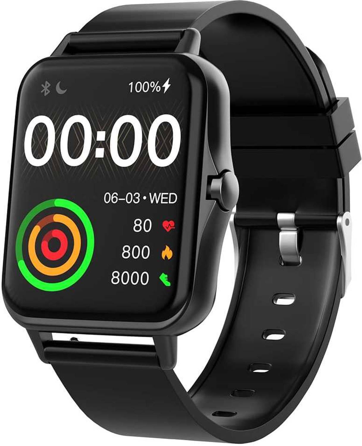 AQFIT W12 1.69” Full Touch Screen Display | Multi Sports mode | IP68 Water Resistant Smartwatch