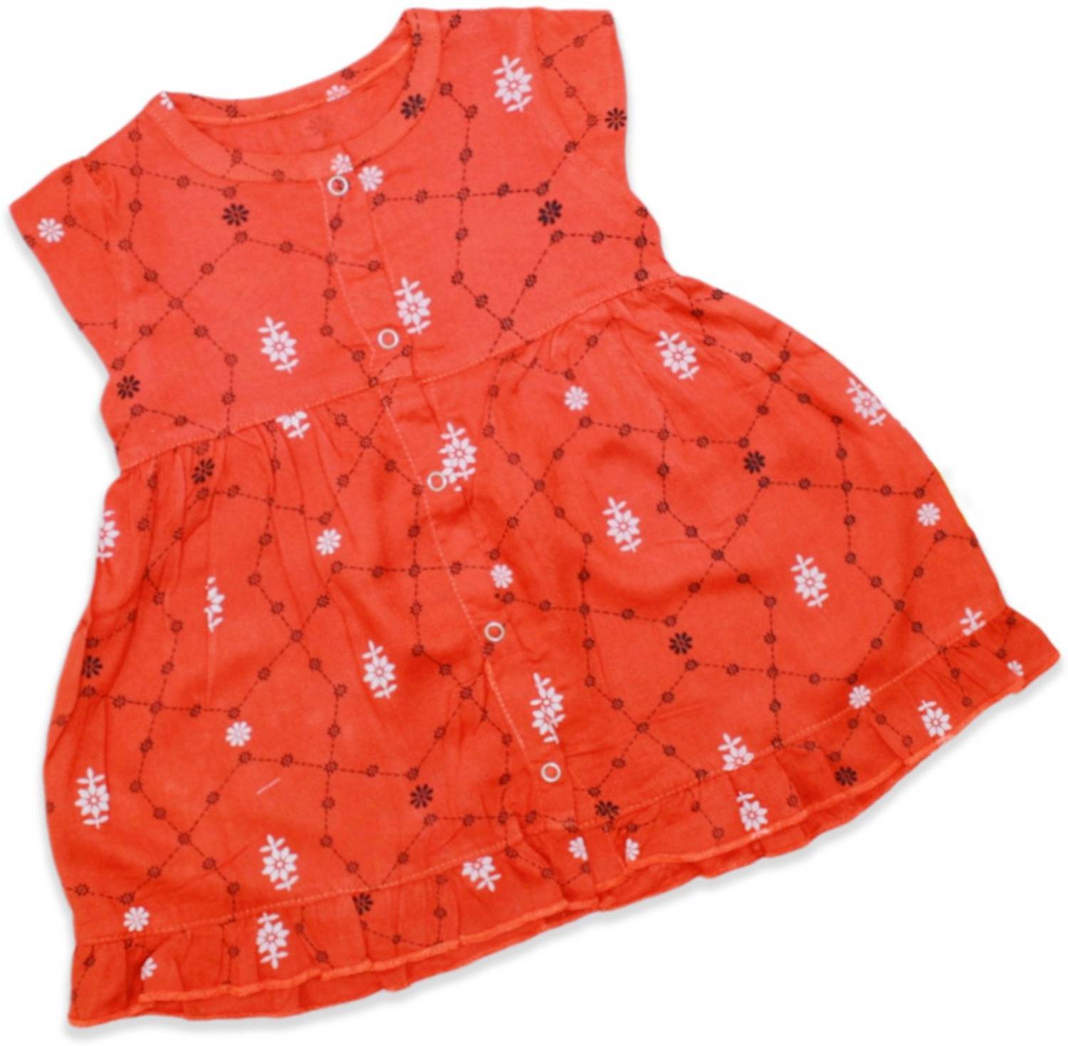 Little Kids Indi Baby Girls Midi/Knee Length Casual Dress