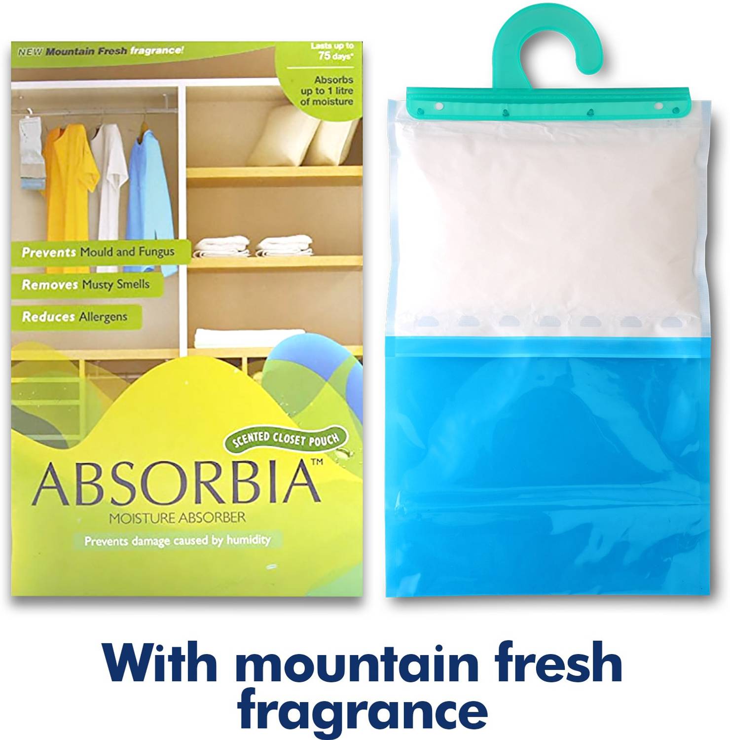 ABSORBIA Hanging Absorber Packets Moisture Absorber