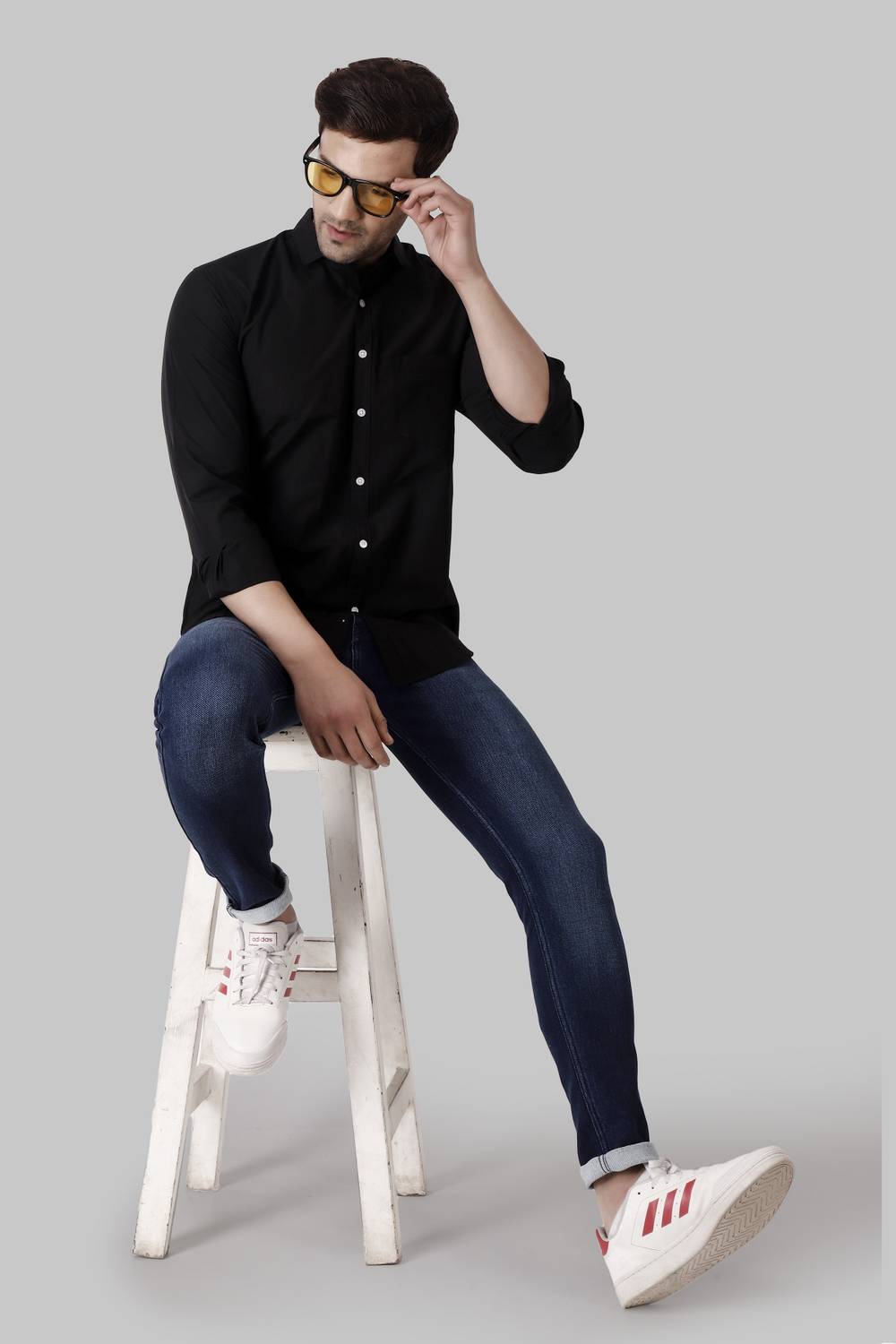 Voroxy Men Black Casual Shirt - Image 5