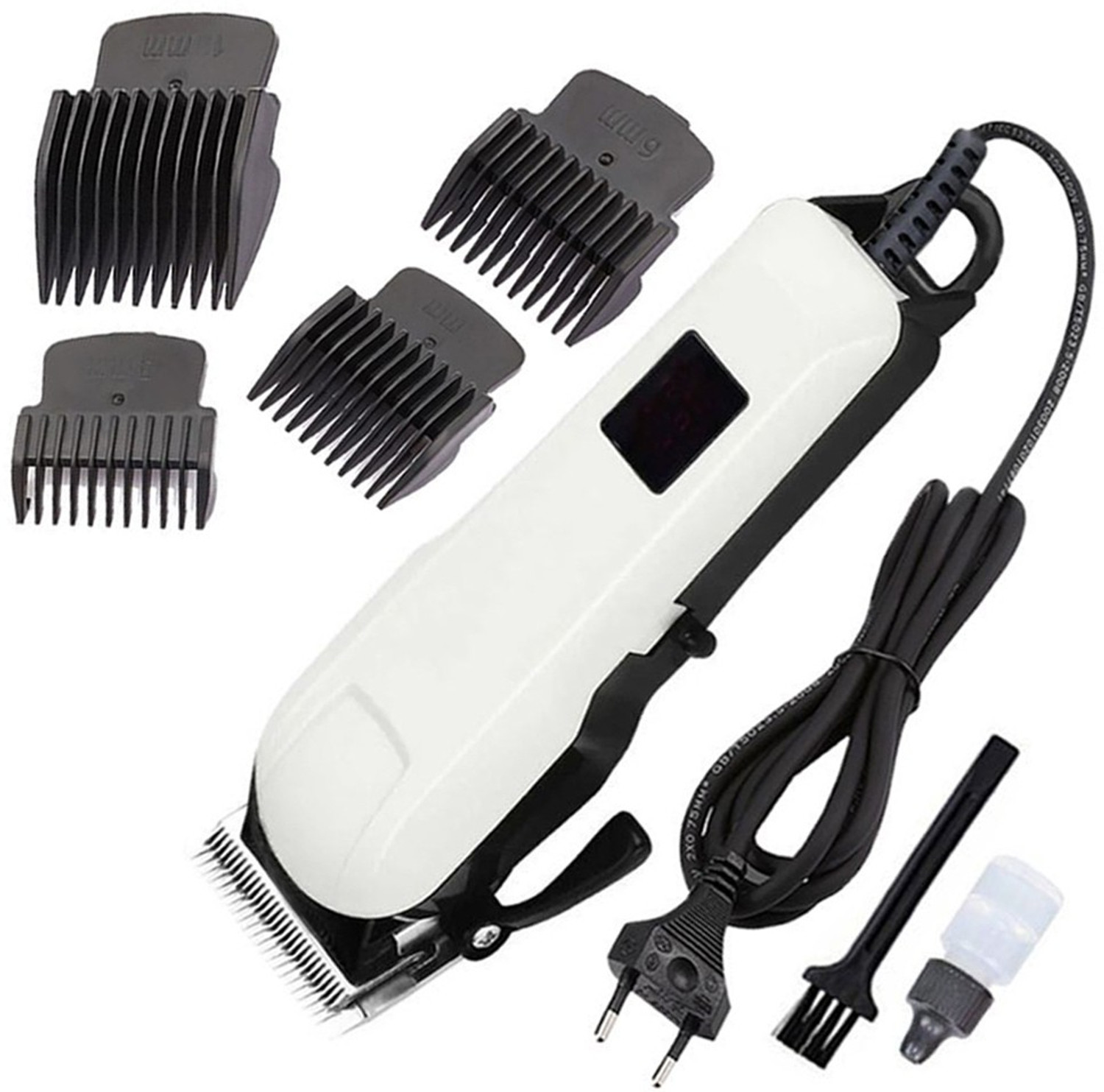 Image of KOSK New professional electric hair clippers corded trimmer Trimmer 0 min Runtime 4 Length Settings