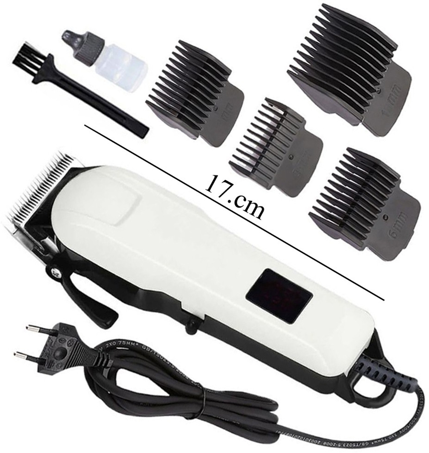Image of KOSK New professional electric hair clippers corded trimmer Trimmer 0 min Runtime 4 Length Settings