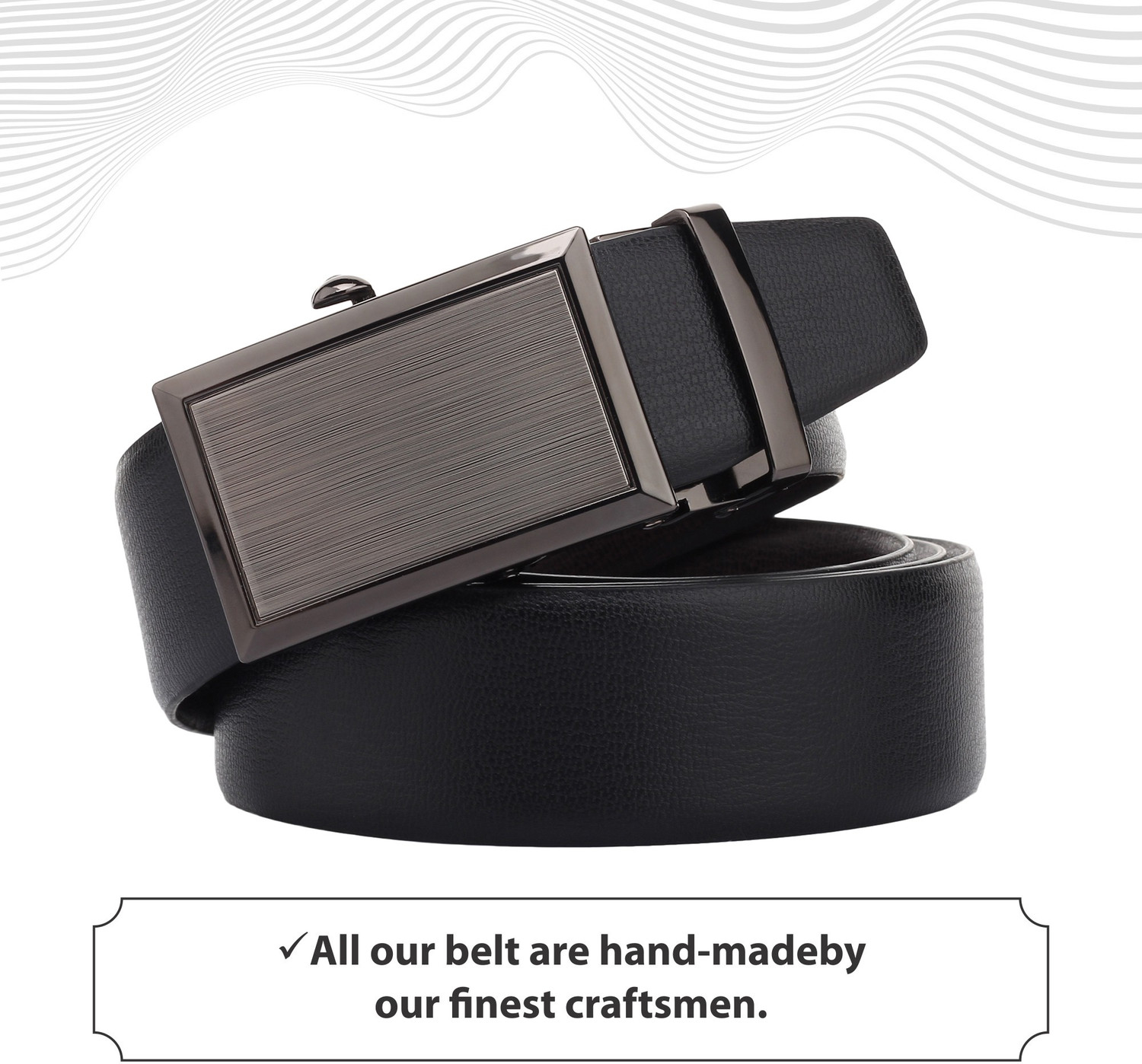Image of LAWMAN PG3 Men Formal, Casual, Party Black, Brown Artificial Leather Reversible Belt