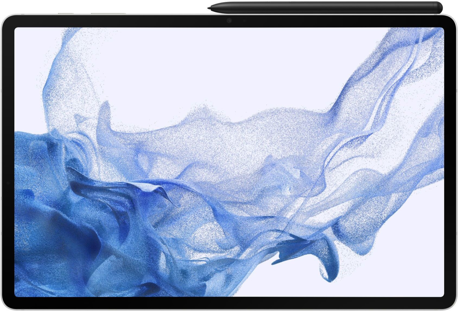 Image of Samsung Galaxy Tab S8+ With Stylus 8 GB RAM 128 GB ROM 12.4 inch with Wi-Fi Only Qualcomm SM8450 Snapdragon 8 Gen 1 Tablet (Silver)