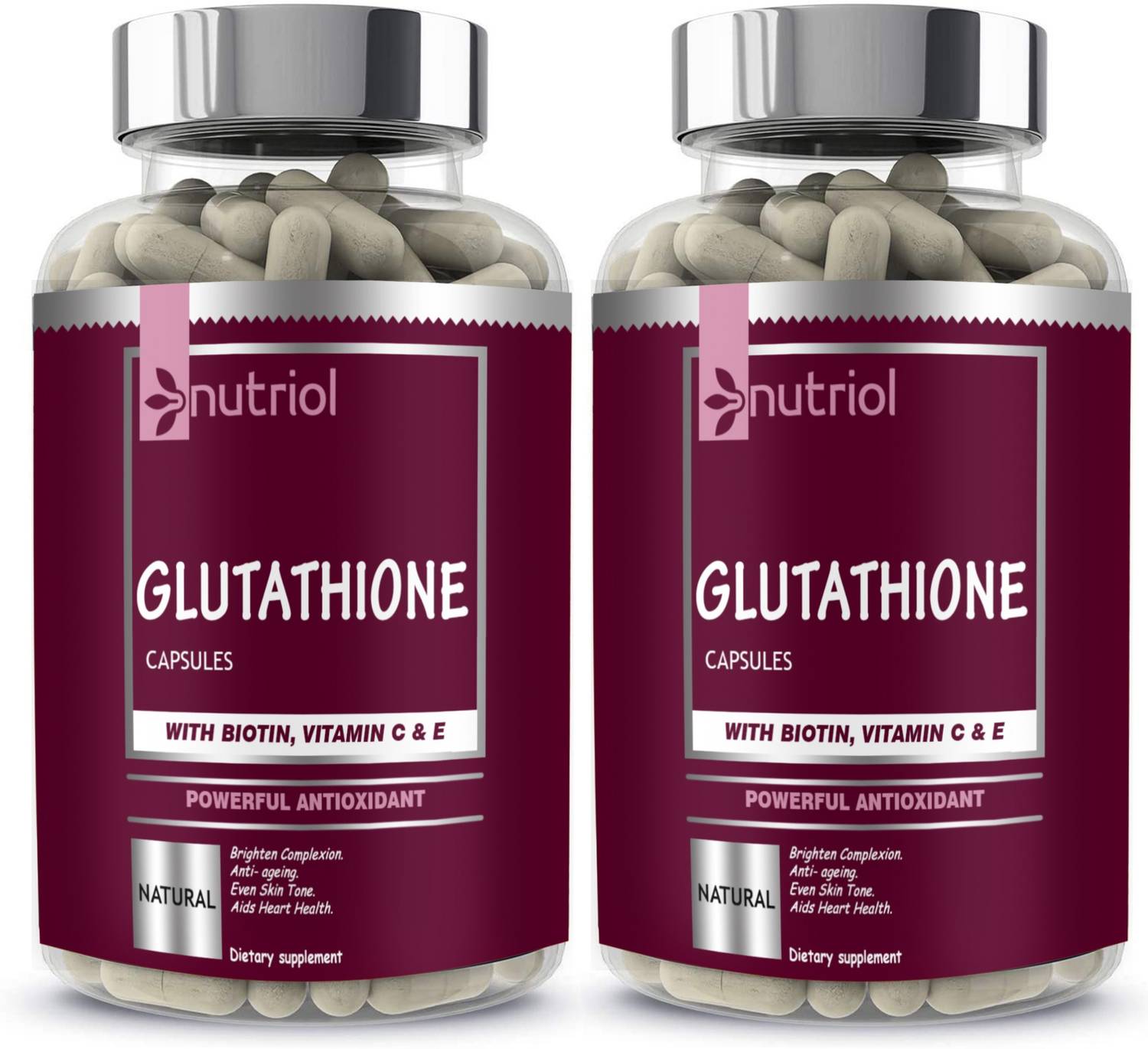 Nutriol L Glutathione Skin Lightening with Vitamin E & C (G23) Price in  India - Buy Nutriol L Glutathione Skin Lightening with Vitamin E & C (G23)  online at Flipkart.com