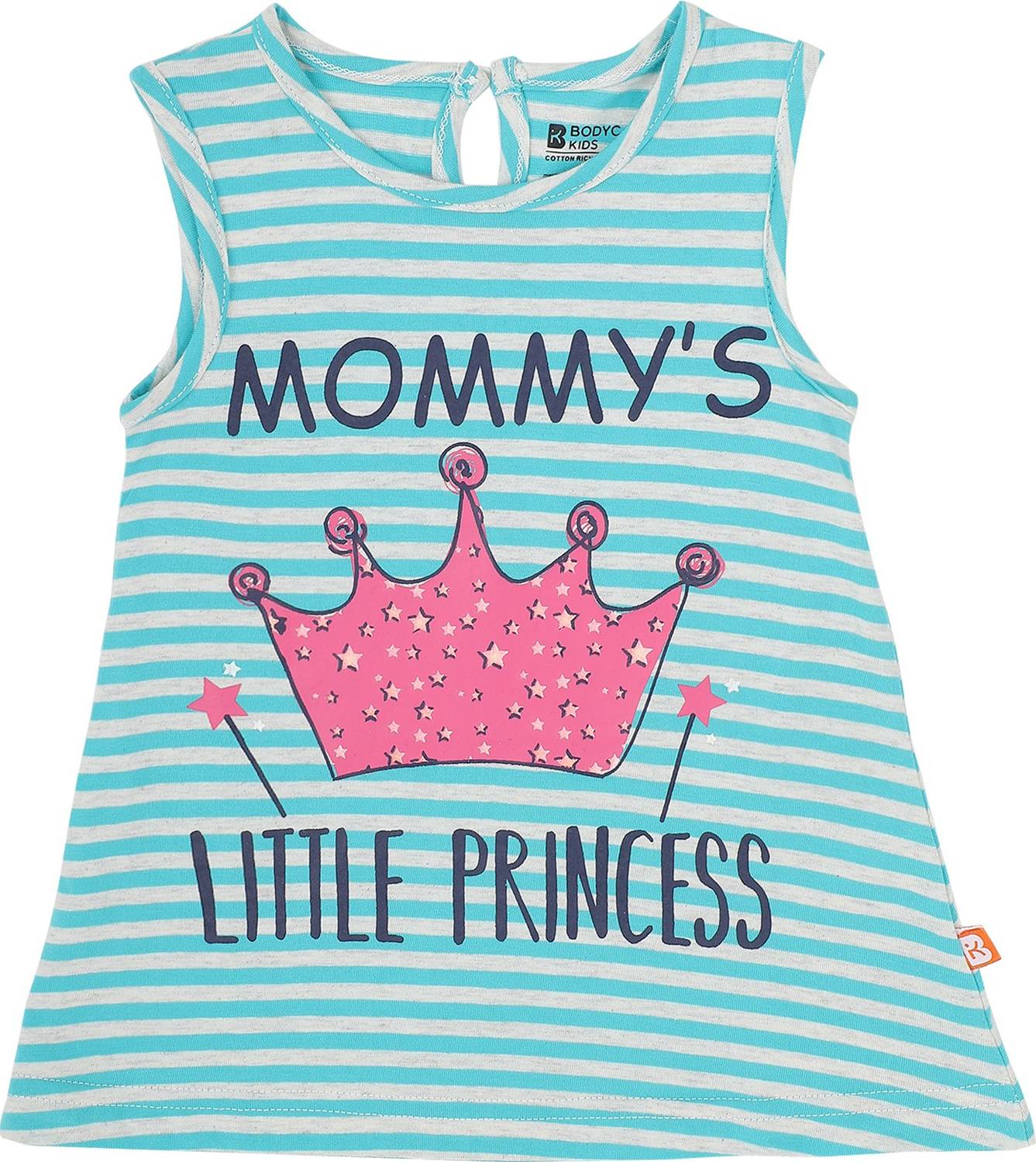 BodyCare Indi Baby Girls Below Knee Casual Dress