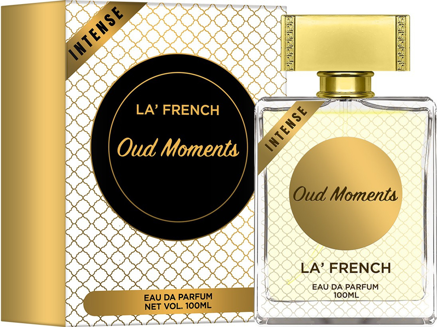 Image of La French Oud Moments Parfum, with Long Lasting Fragrances, 100ml, For- Men and Women Eau de Parfum - 100 ml