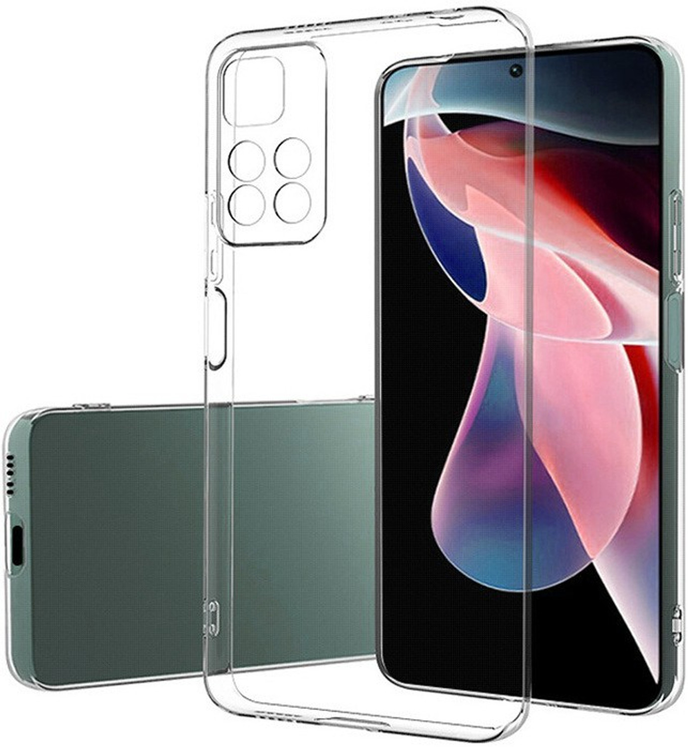 Image of ASMANTIC Back Cover for Poco M4 Pro 5G