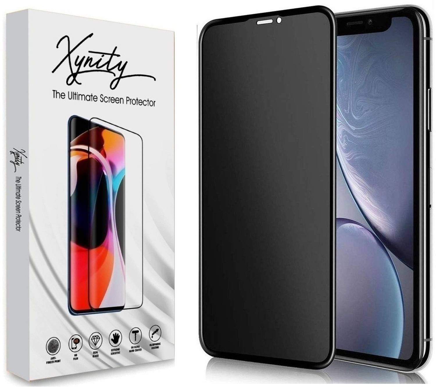 XYNITY Edge To Edge Tempered Glass for Apple iphone 11Pro Max (Pa