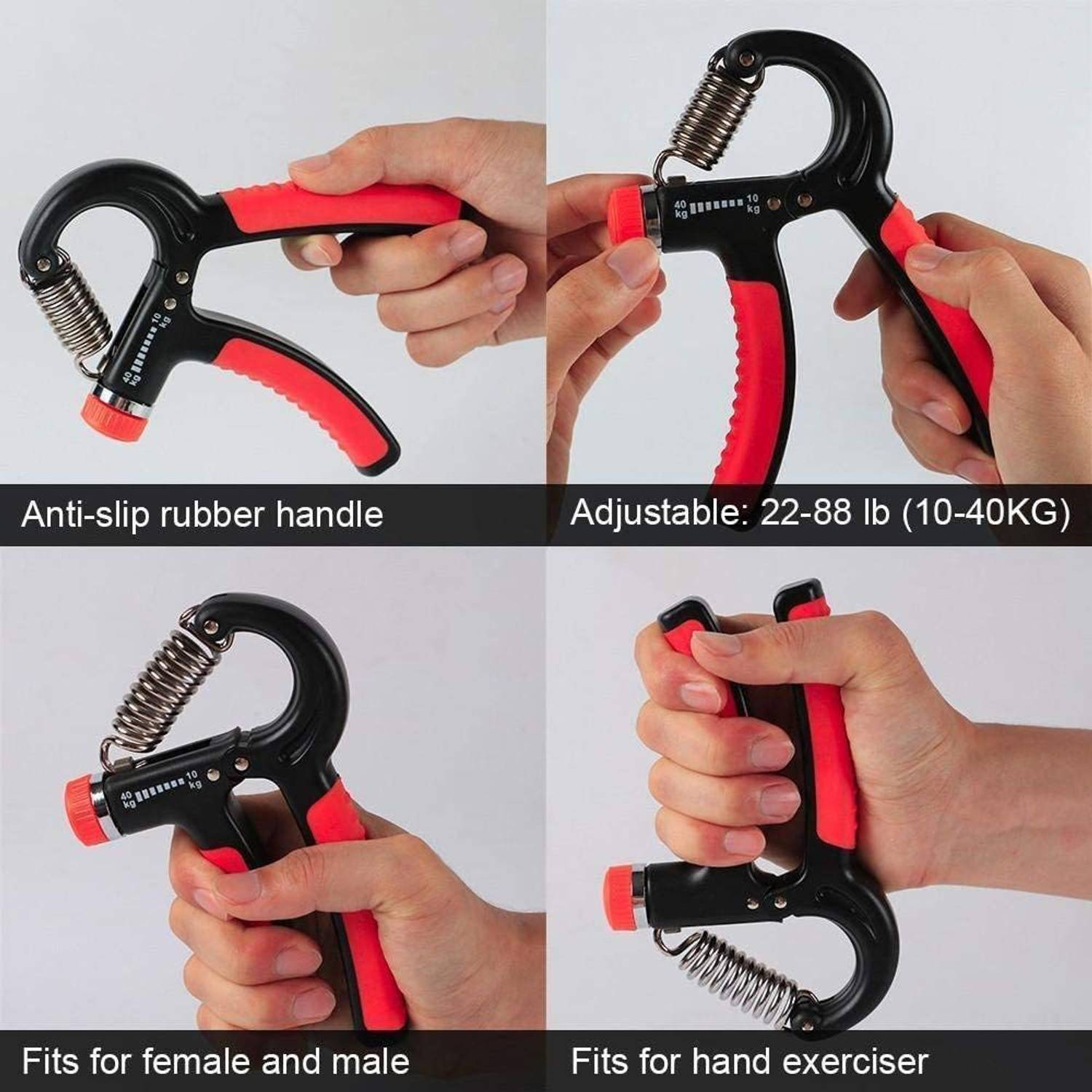 Fitness Hand Grip Strengthener Adjustable - Image 3