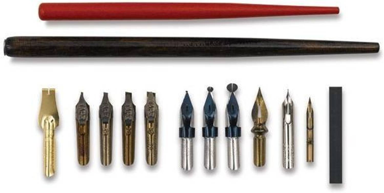 Manuscript Leonardt Student Art Dip Pen & Nib Set - Image 2
