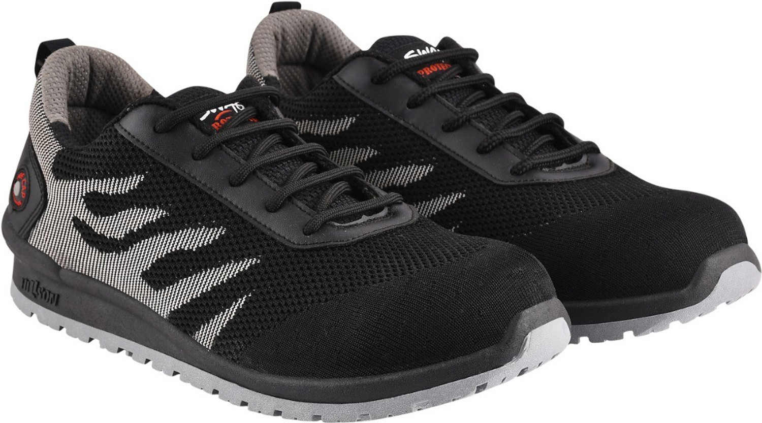 Image of Hillson Steel Toe Synthetic Leather Safety Shoe