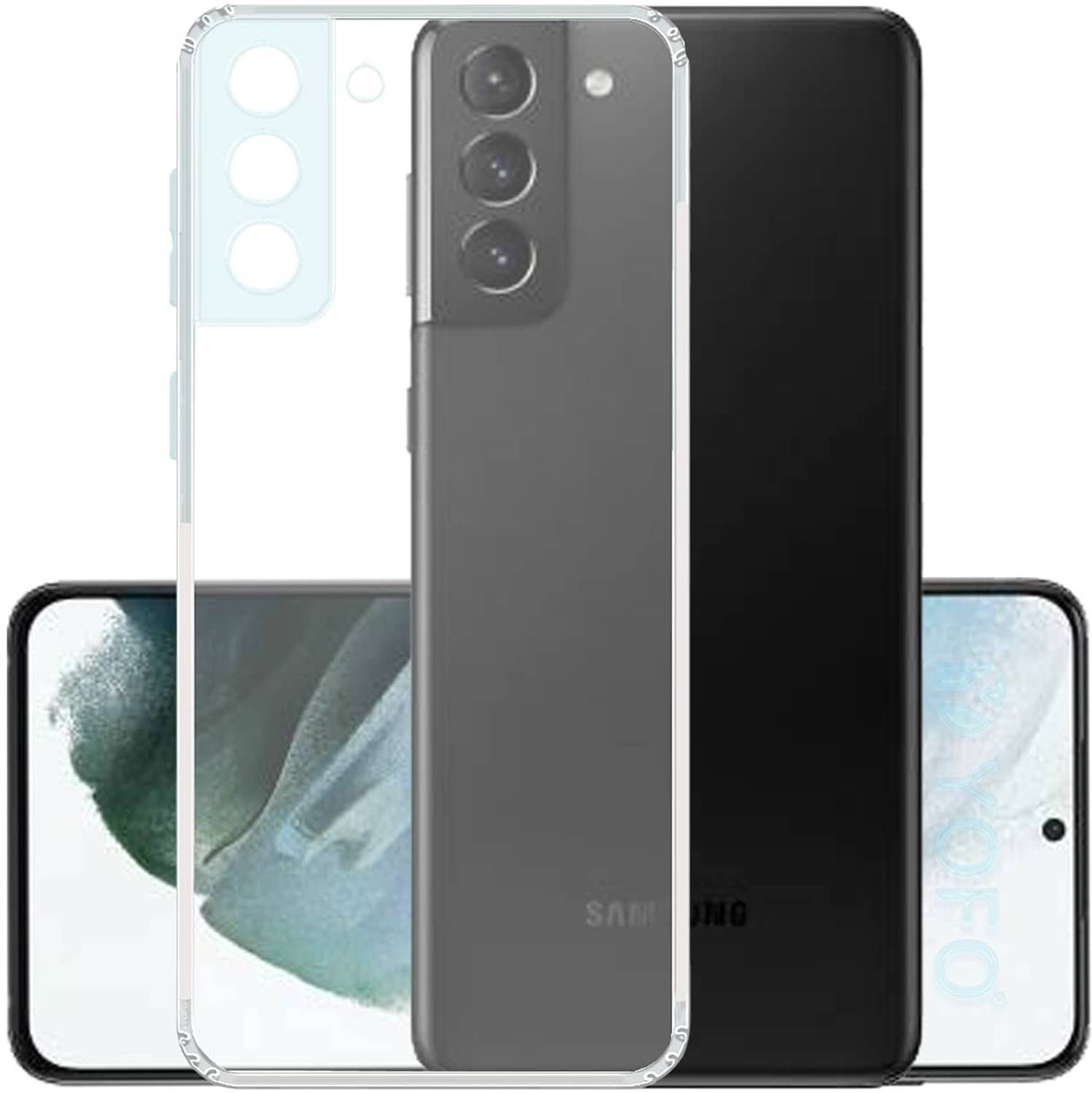 ASMANTIC Back Cover for Samsung Galaxy S21 Fe 5G
