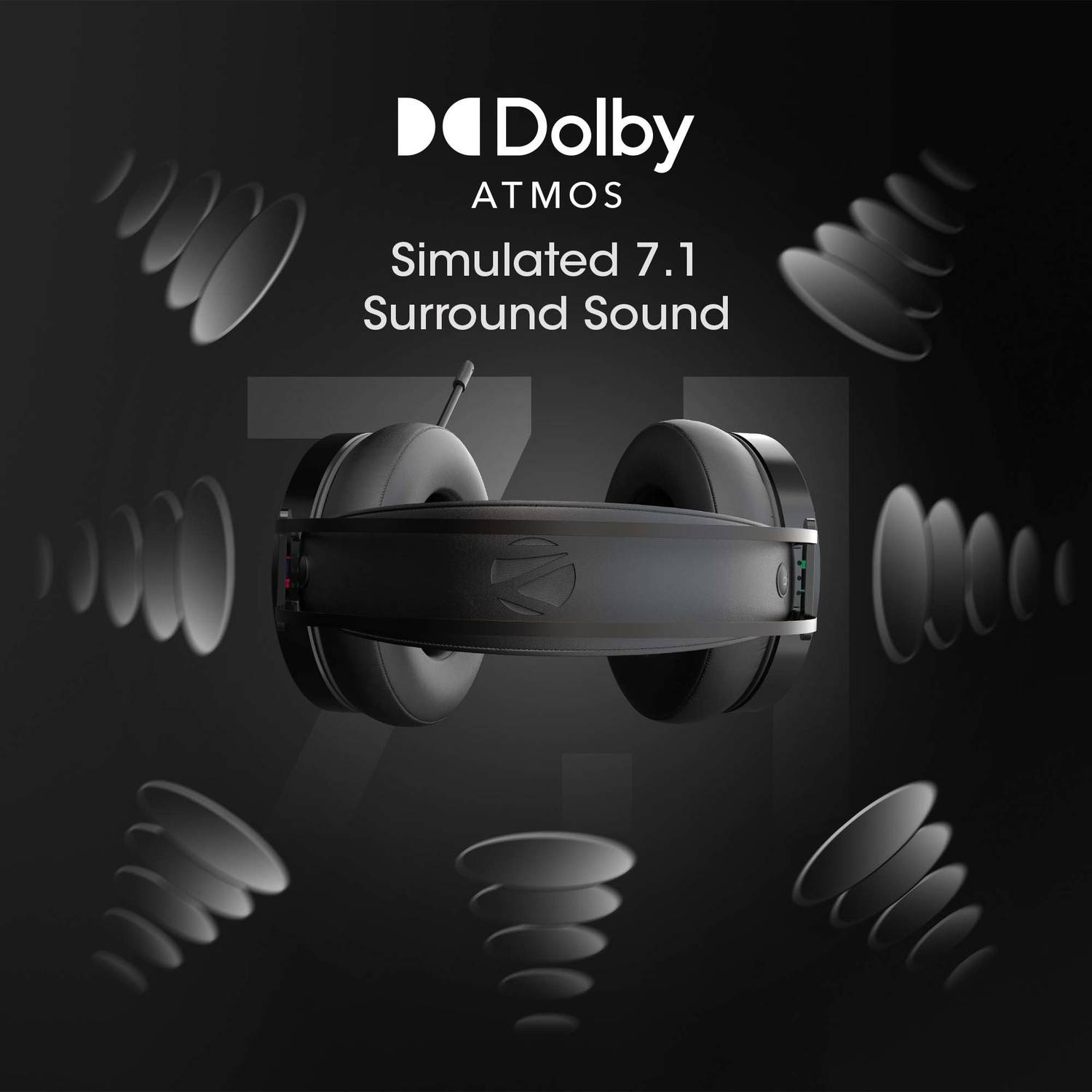 ZEBRONICS Zeb-Blitz Dolby Atmos Gaming Headphone - Image 4