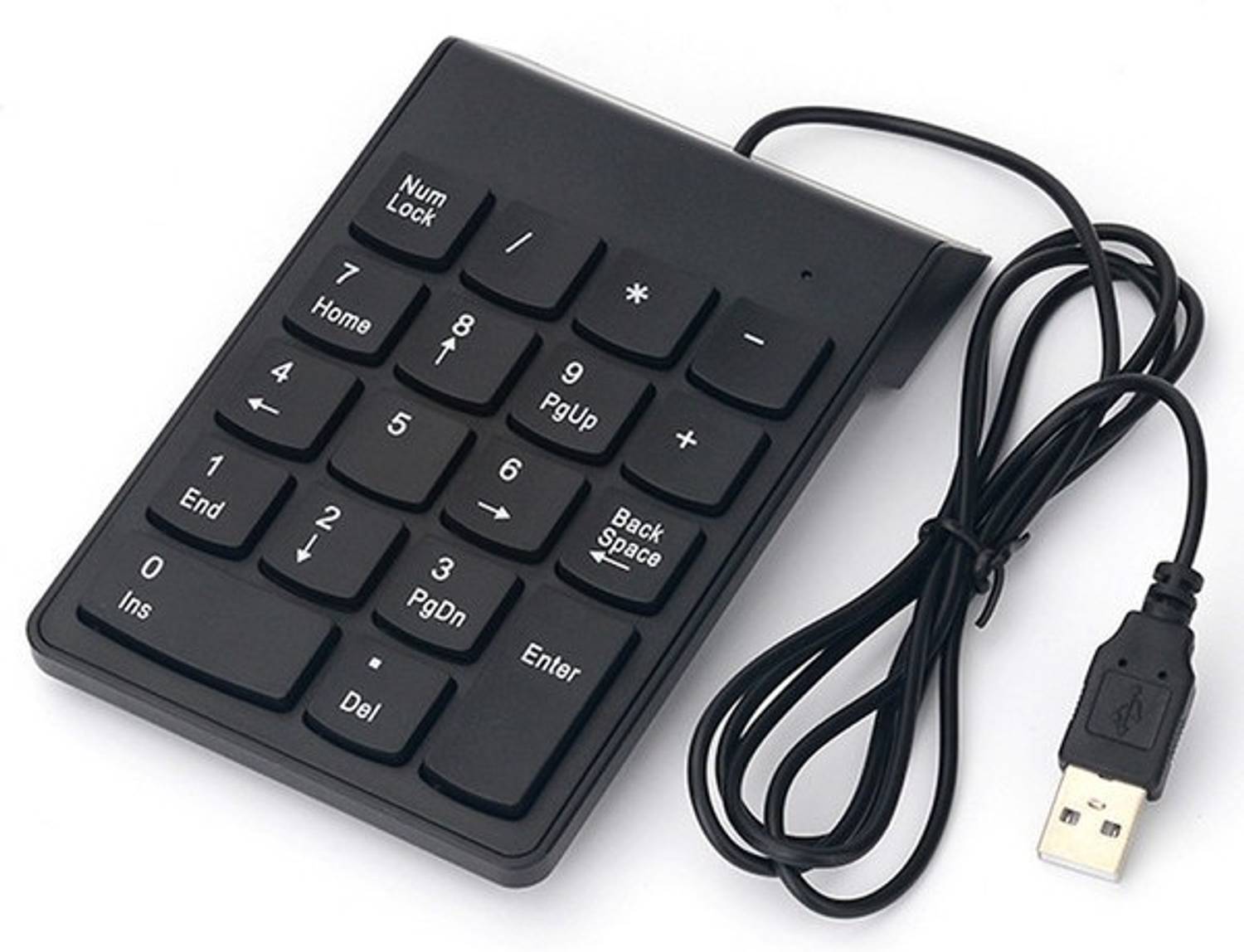 99Gems 18 KEYS MINI NUMERIC KEYPAD Wired USB Thumb-size Laptop Ke