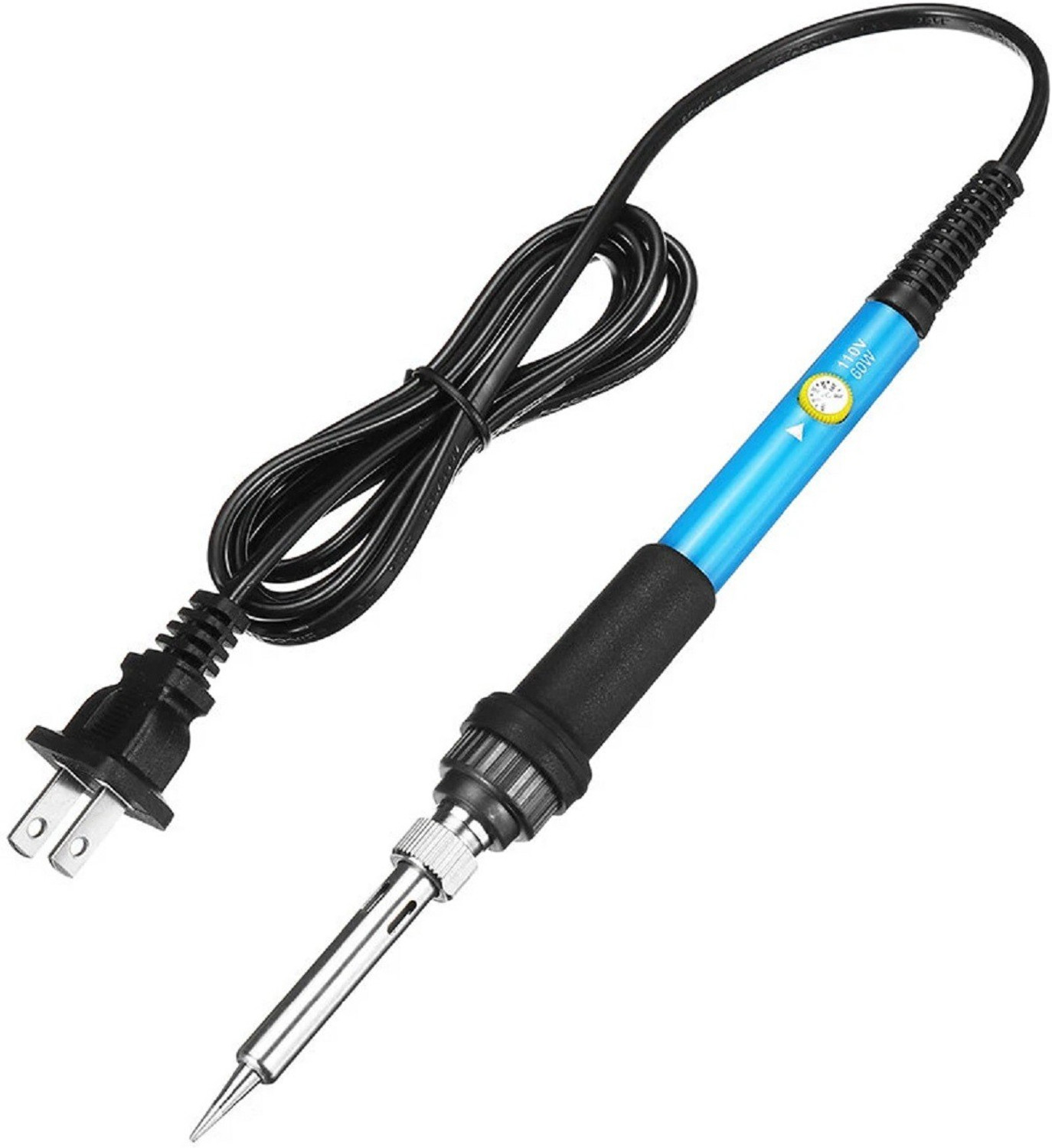 Image of KARSYN 60 Watt Adjustable Temperature Soldering Iron with 5 Extra Bits 60 W Temperature Controlled