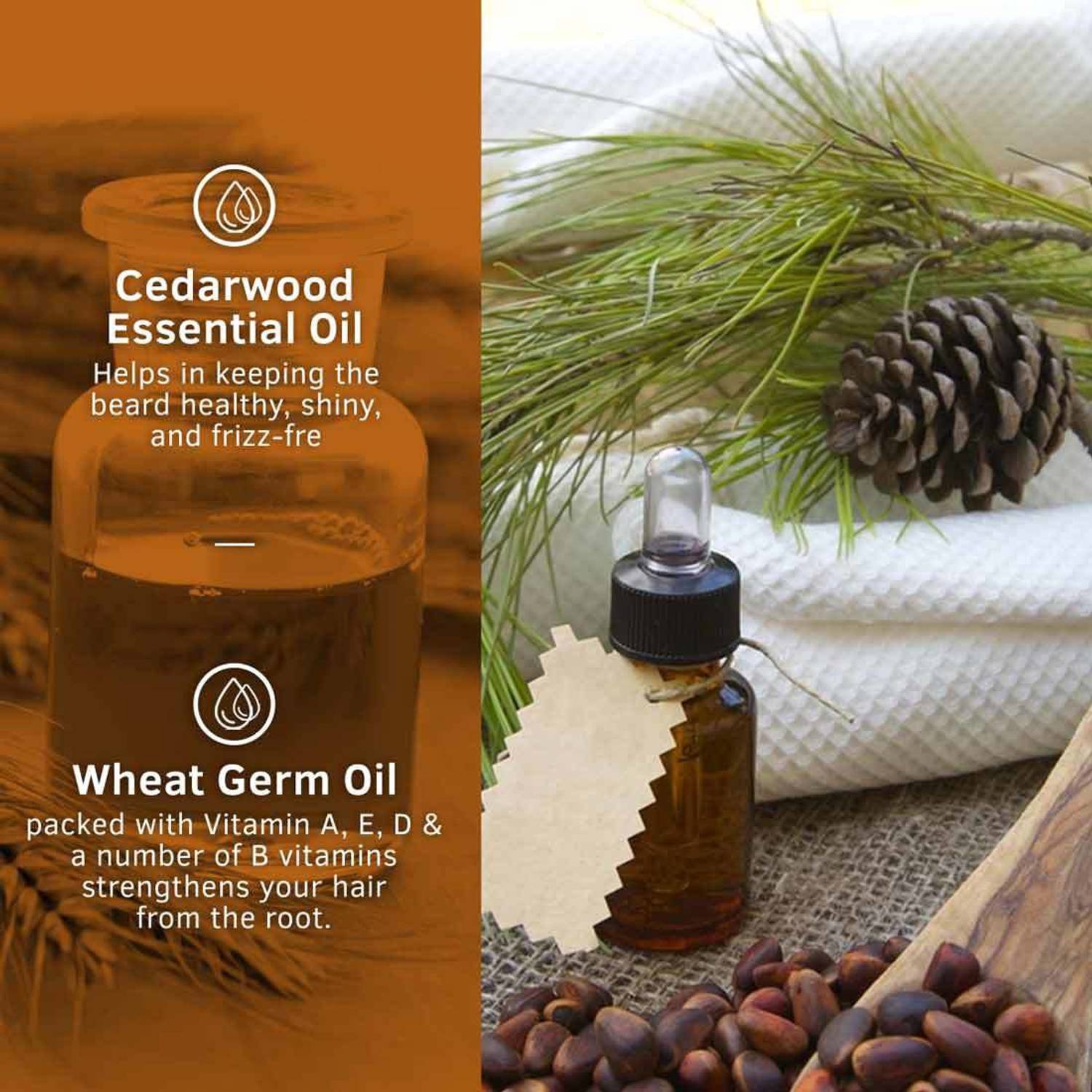 USTRAA Woody Mooch and Beard Oil - 35 ml x 2 - Image 3