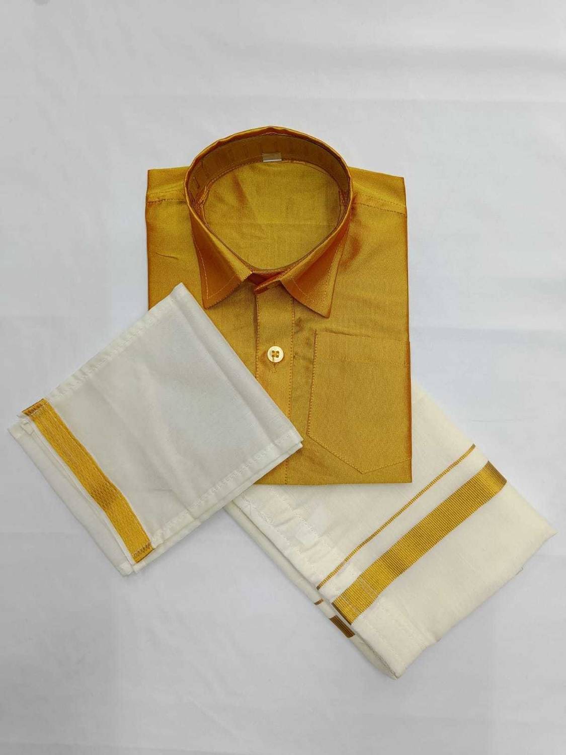 bhandari fashion Baby Boys Festive & Party Shirt & Dhoti Set