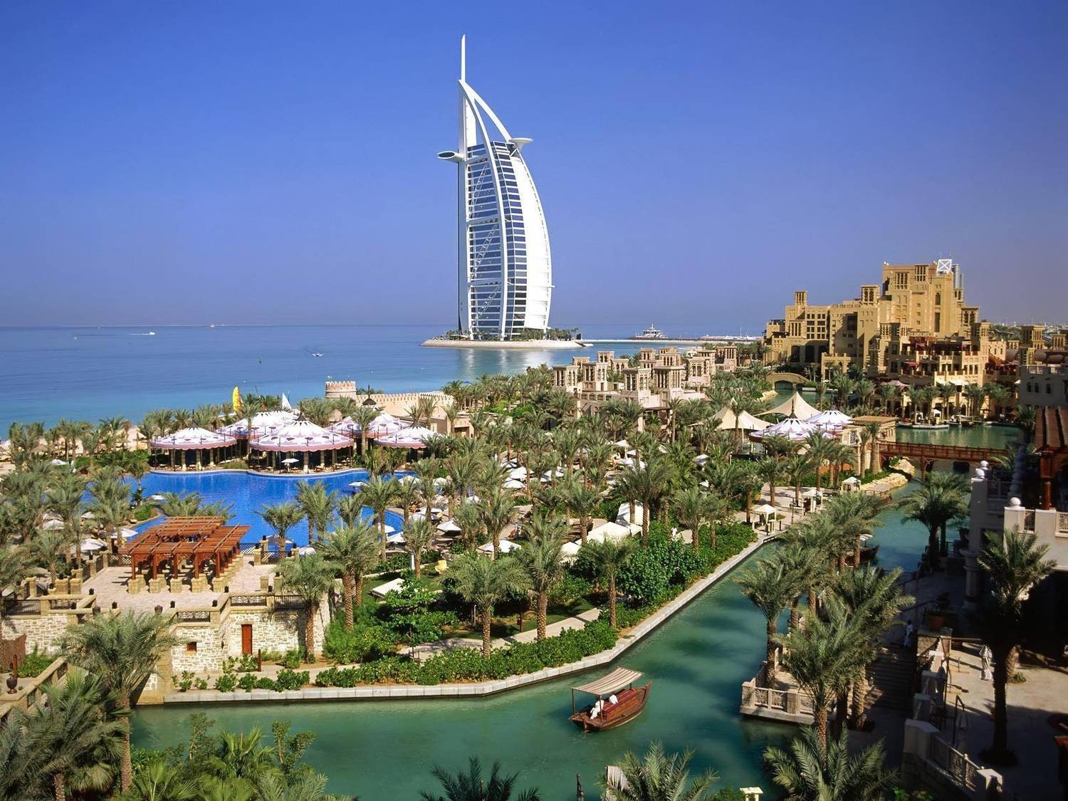 Burj Al Arab Hotel Dubai ON FINE ART PAPER HD QUALITY WALLPAPER POSTER Fine Art Print
