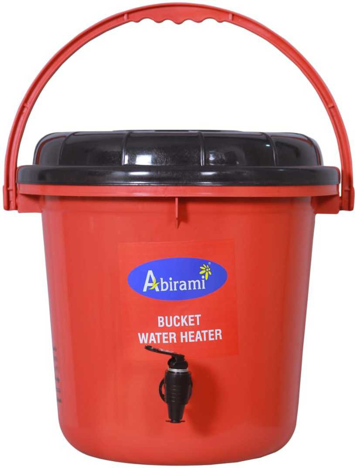 Image of Abirami BucketWaterHeater-RedColor 20 L Instant Water Geyser