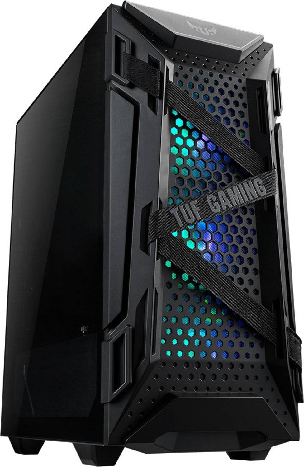 ASUS TUF Gaming GT301 Compact Case for ATX Motherboards with