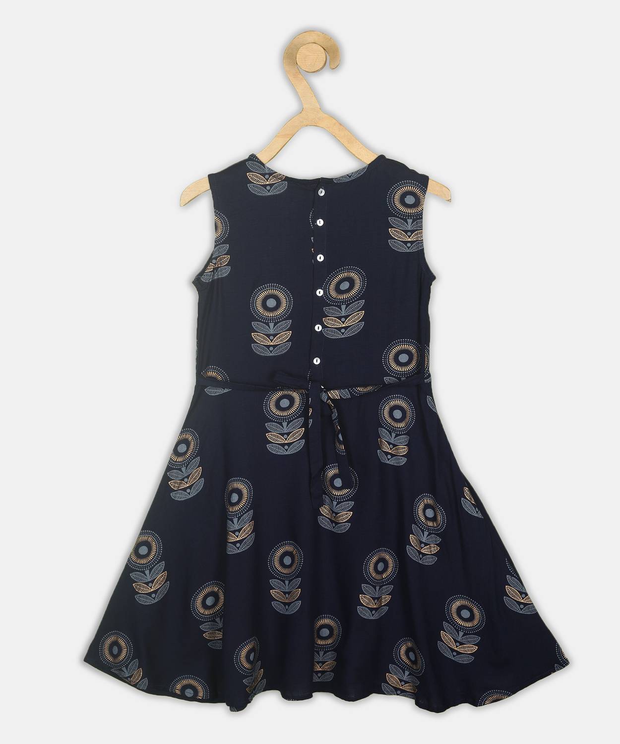 Aditya Birla - abof Girls Midi/Knee Length Casual Dress
