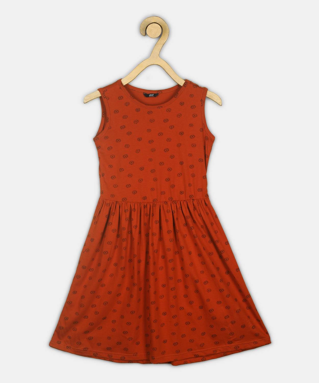 Aditya Birla - abof Girls Midi/Knee Length Casual Dress