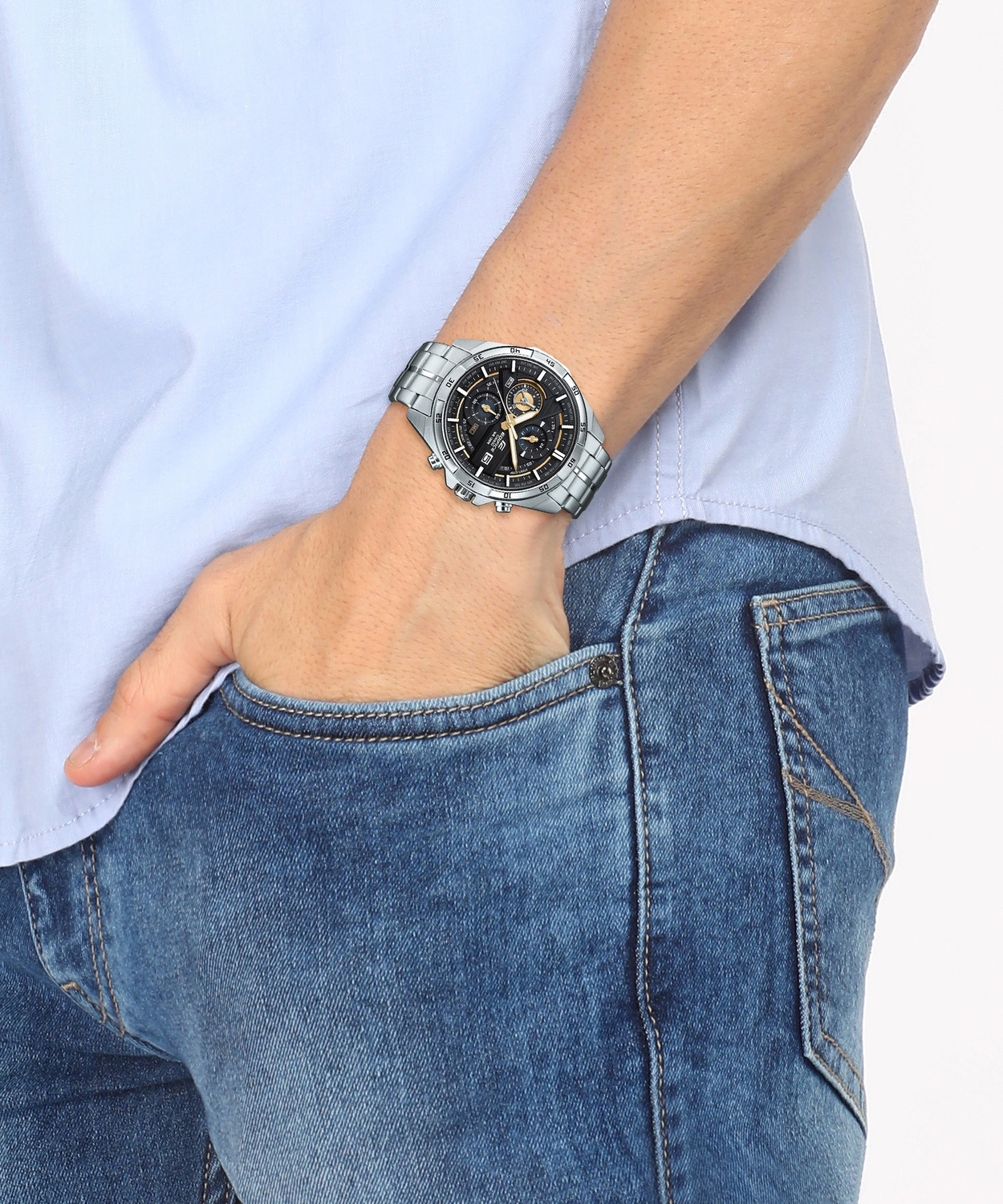 Image of CASIO EFR-556D-1AVUDF Edifice ( EFR-556D-1AVUDF ) Analog-Digital Watch - For Men