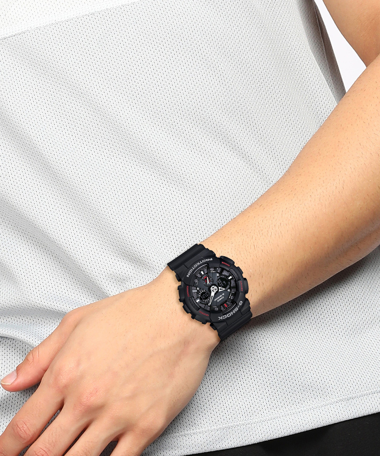 Image of CASIO GA-120-1ADR G-Shock ( GA-120-1ADR ) Analog-Digital Watch - For Men