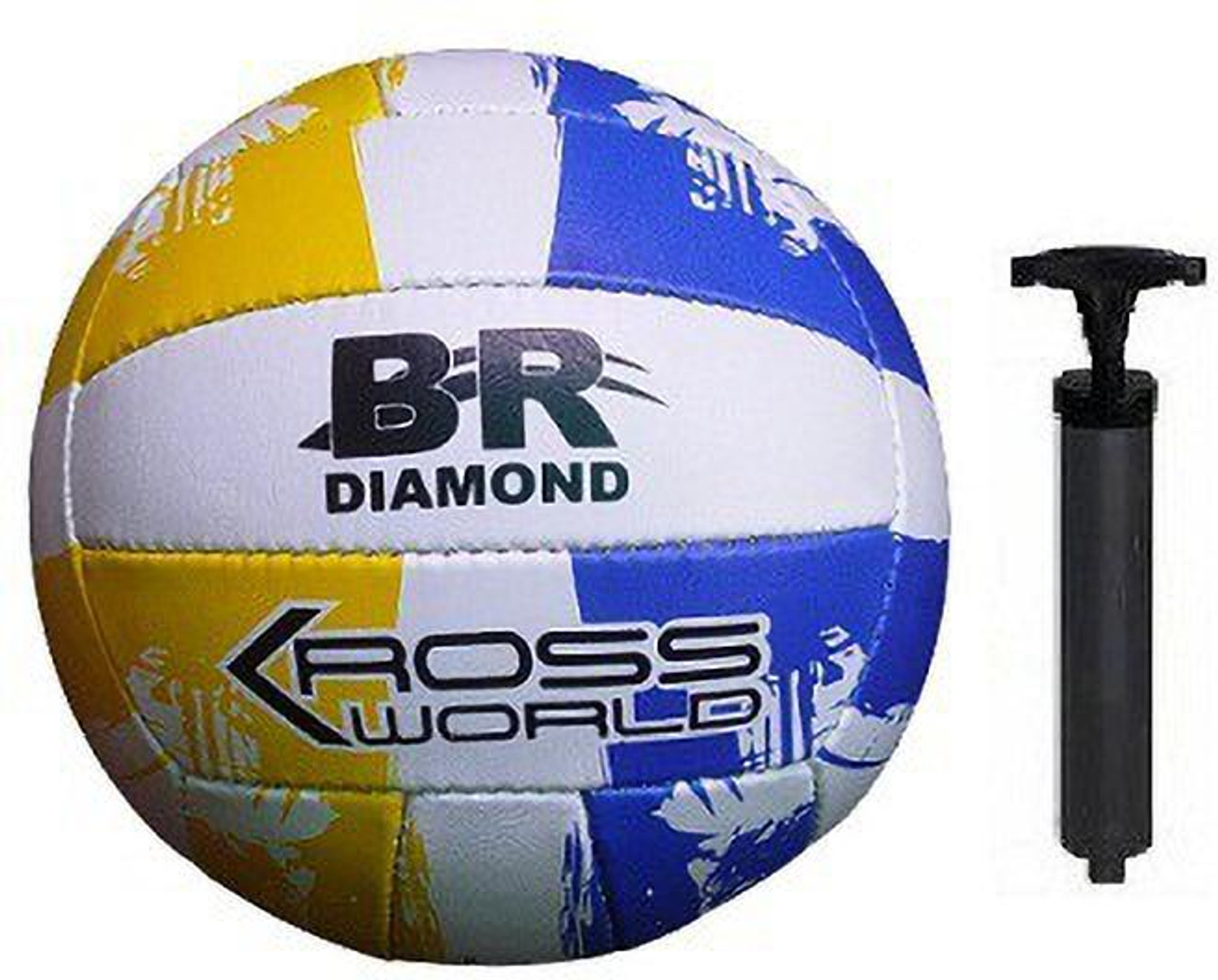 Image of BR DIAMOND SUPER QUALITY PVC VOLLEY BALL Volleyball - Size: 5