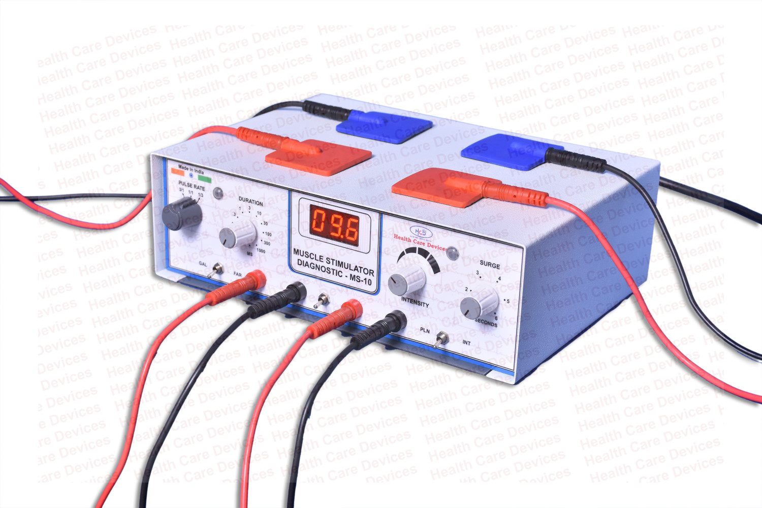 Image of Health Care Devices Electro Therapy 4 channel Muscle Simulator /MS-10 /Muscle Diagnostic Physiotherapy Equipment Electrotherapy Electrotherapy Device