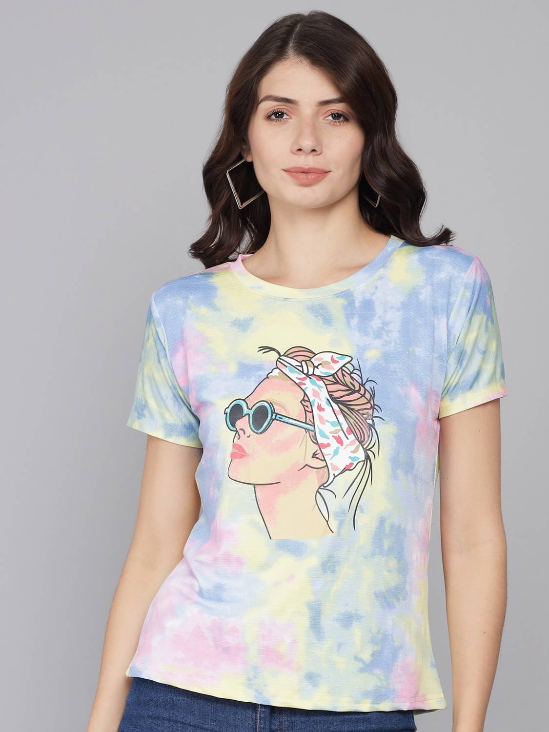 Absorbing Casual Printed Women Pink Top