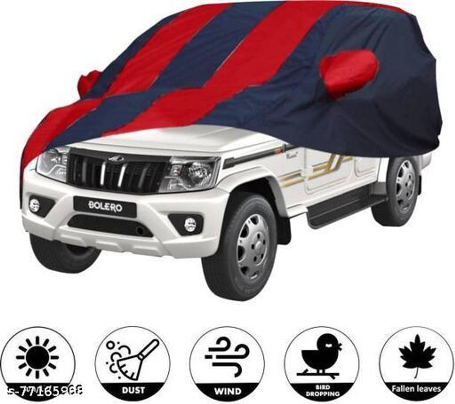 ARB Car Cover For Mahindra Bolero (With Mirror Pockets)