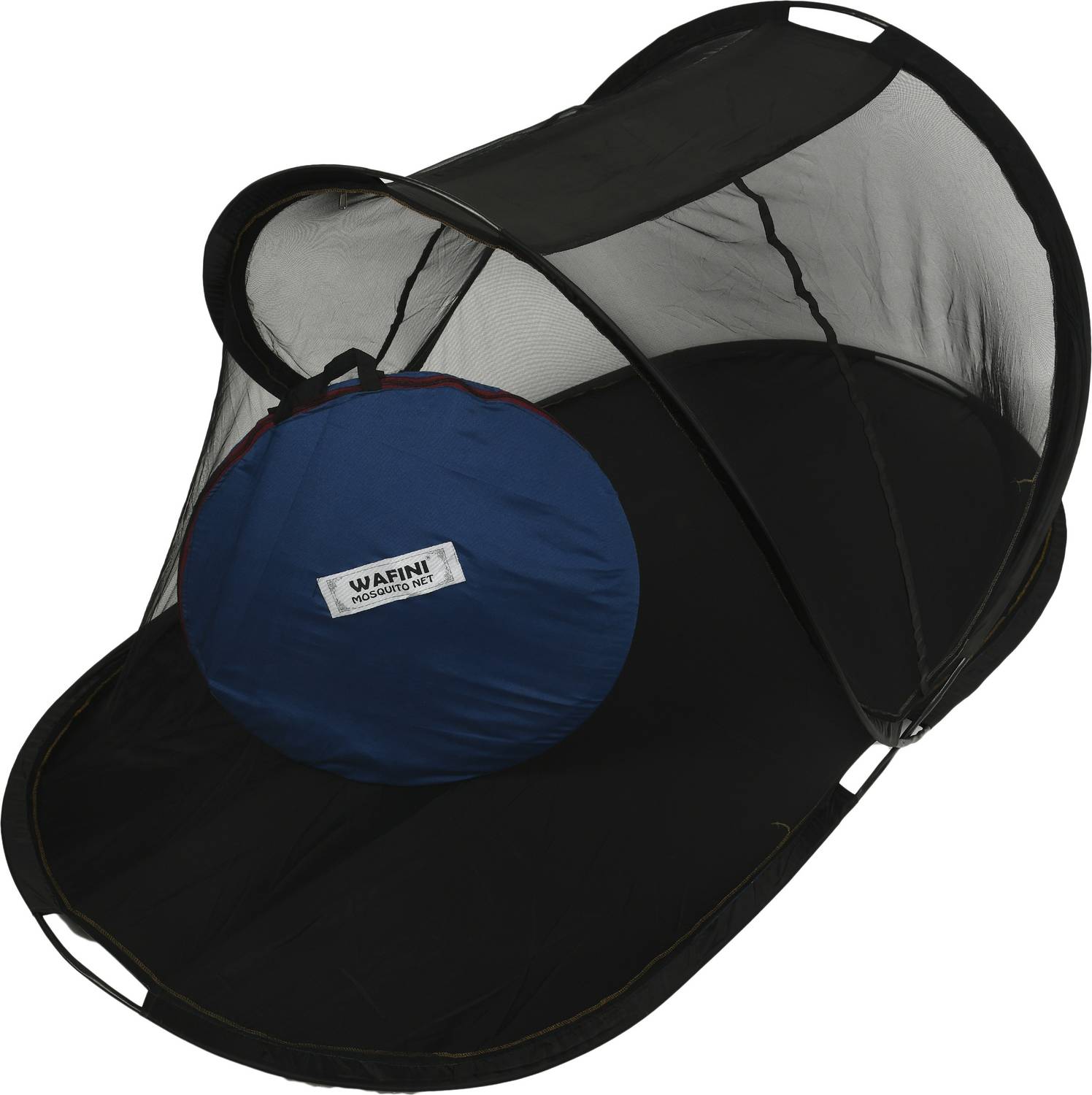 HEAVY Quality Soft Comfortable BIG ZIPPER OVERLOCKED L 215 W 102 H 90 CM Polyester Washable Adults Mosquito Net - Image 1