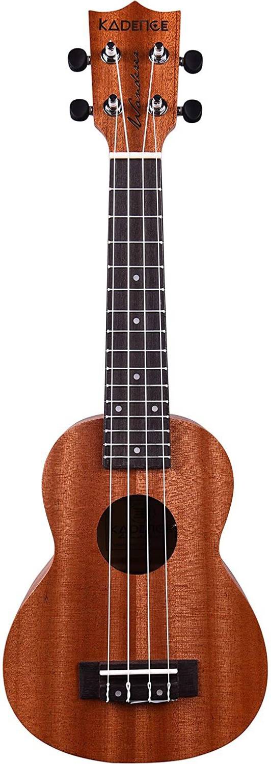 KADENCE Wanderer ukulele+(Free online learning Course) Brown Mahogany wood Soprano Ukulele