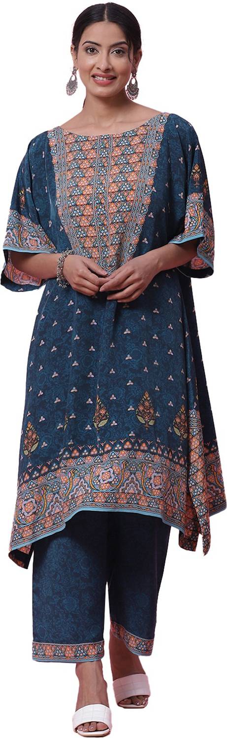 BIBA Women Kaftan Pant Set