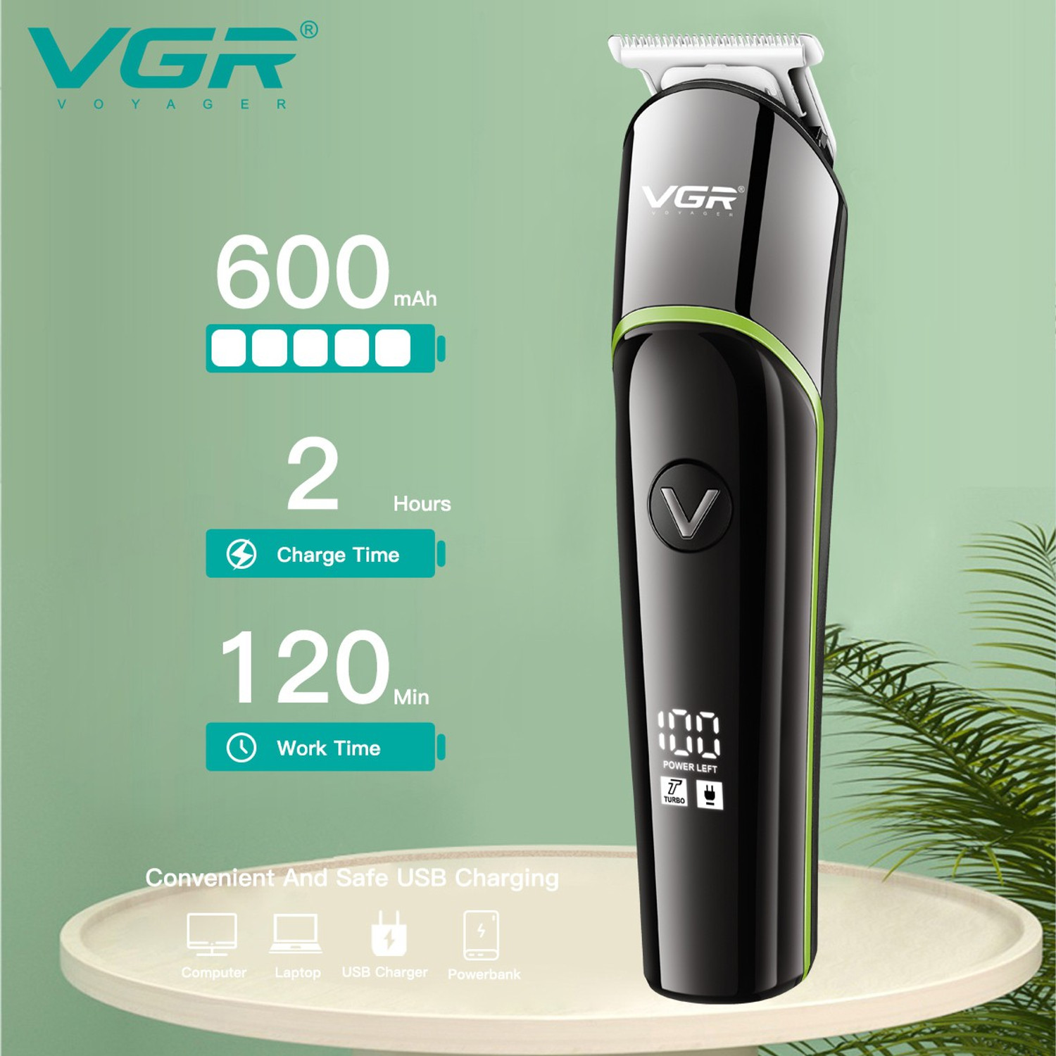 Image of VGR V-291 Trimmer 120 min Runtime 4 Length Settings