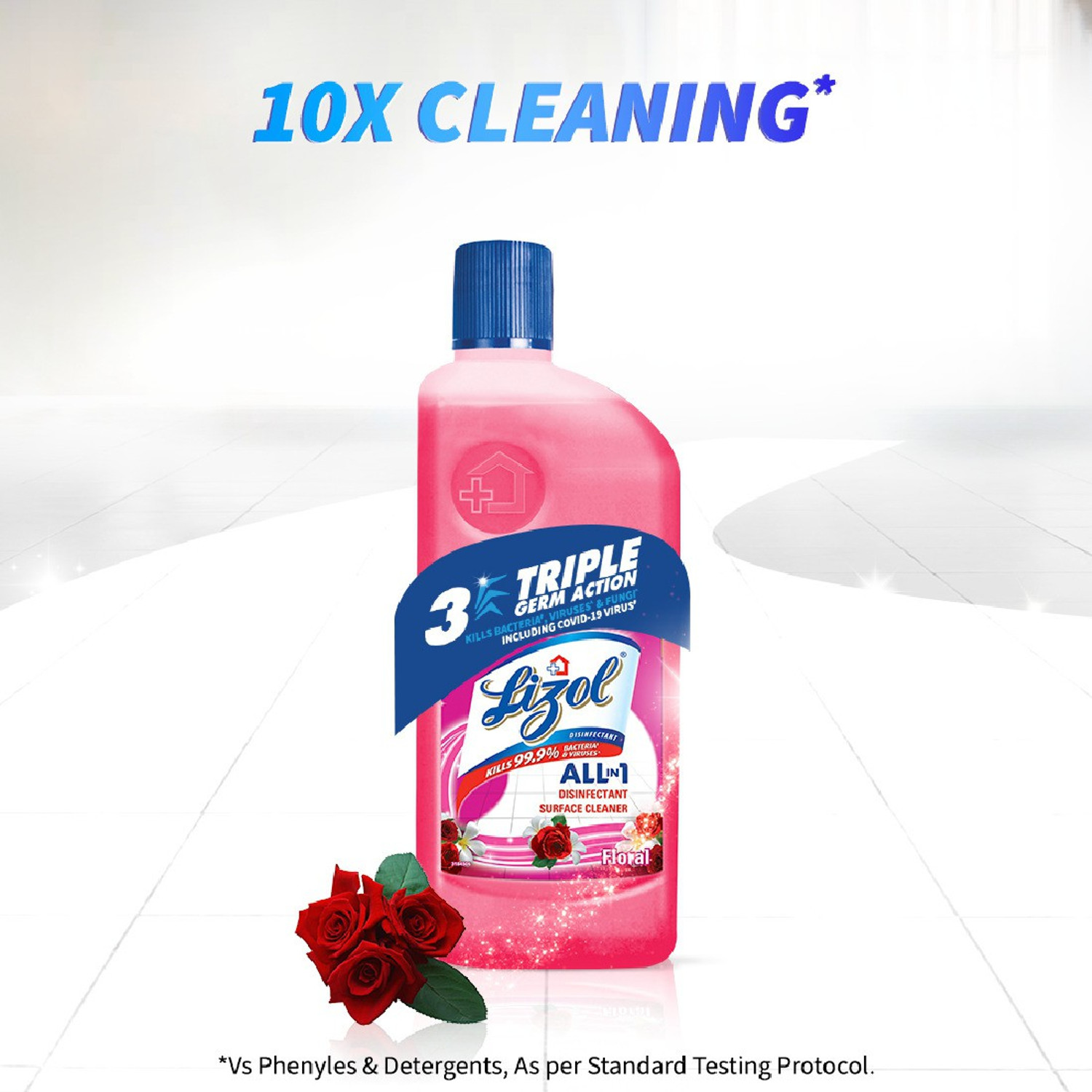 Image of Lizol Disinfectant Surface Cleaner - Floral