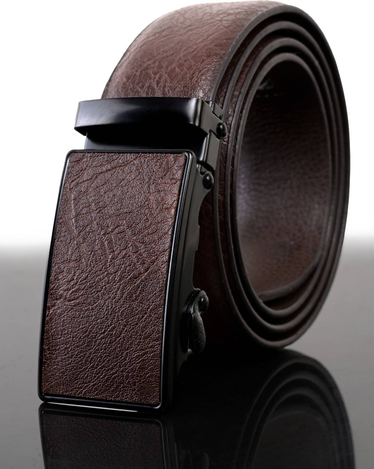 BuckleUp Men Brown Artificial Leather Belt