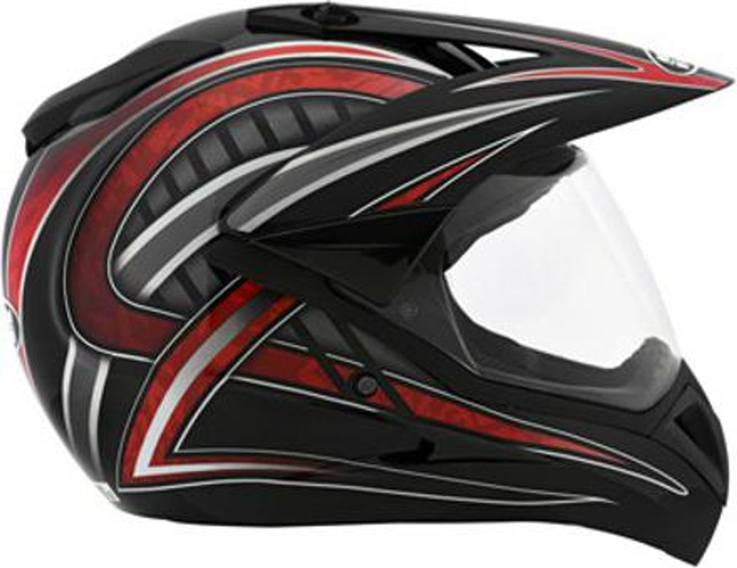 Image of STUDDS Motocross D2 with Visor Motorbike Helmet