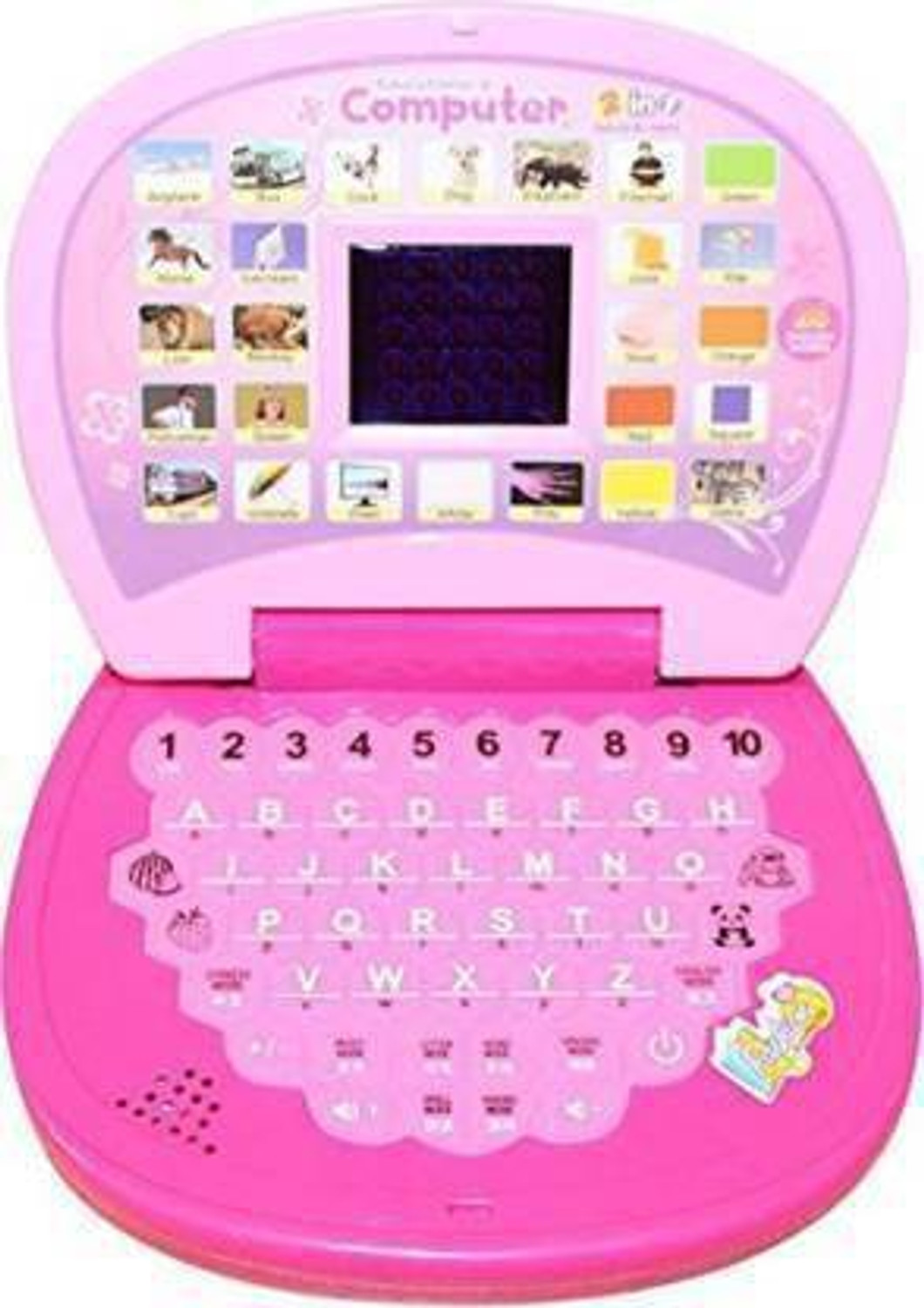 Image of wonder digital Educational Learning Mini Kids Laptop with LED Display and Music