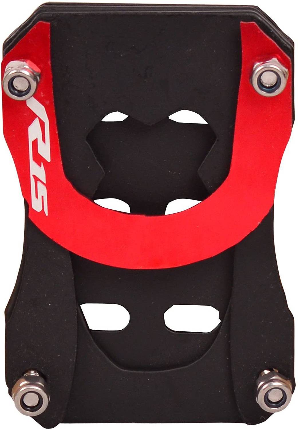 acube mart Premium Side Stand Extender Base for Yamaha R15 V3,V2 (black red) Bike Side Stand