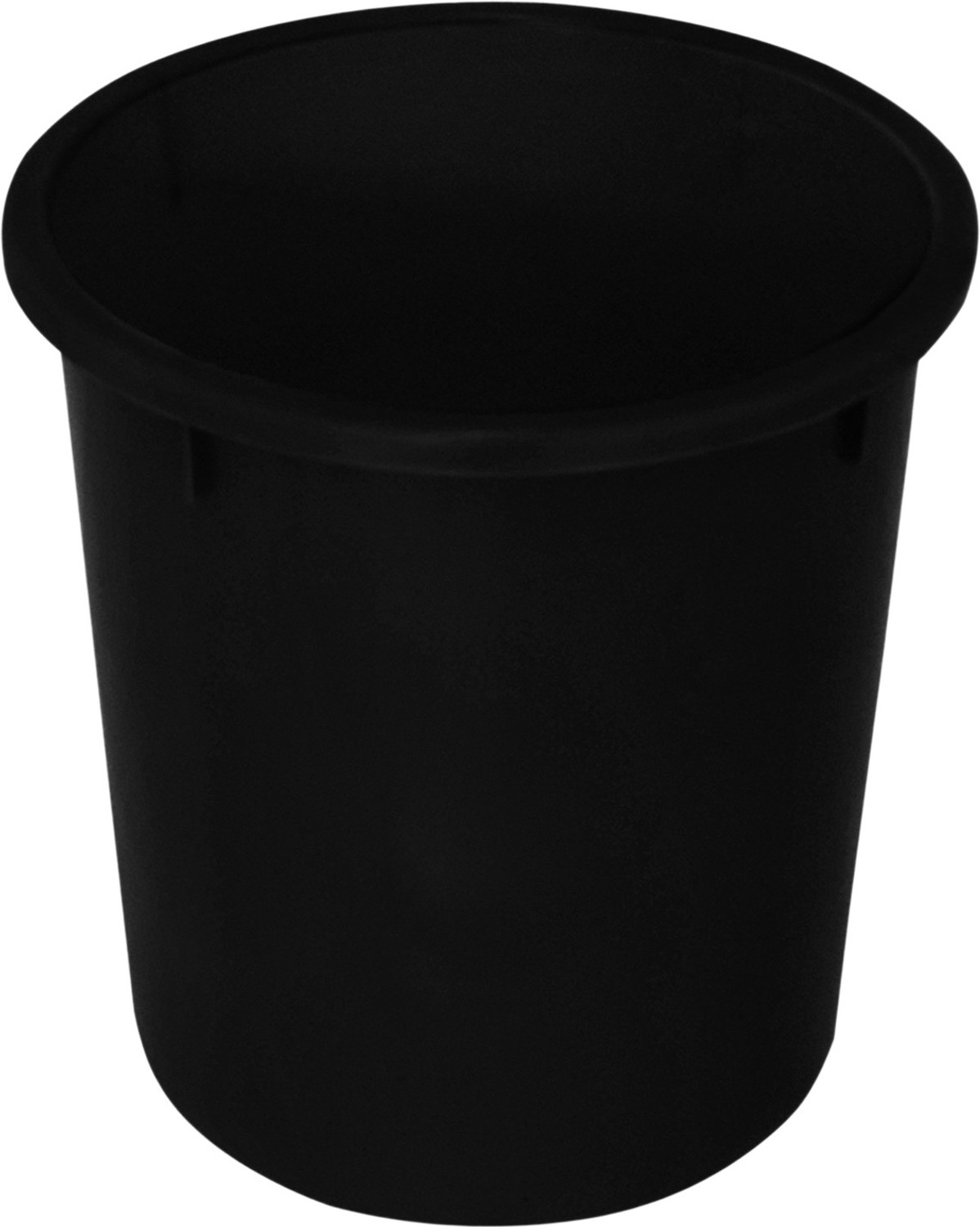 Image of KUBER INDUSTRIES Plastic Open Dustbin, Garbage Bin For Home 5Ltr.- Pack of 4 (Black) Plastic Dustbin