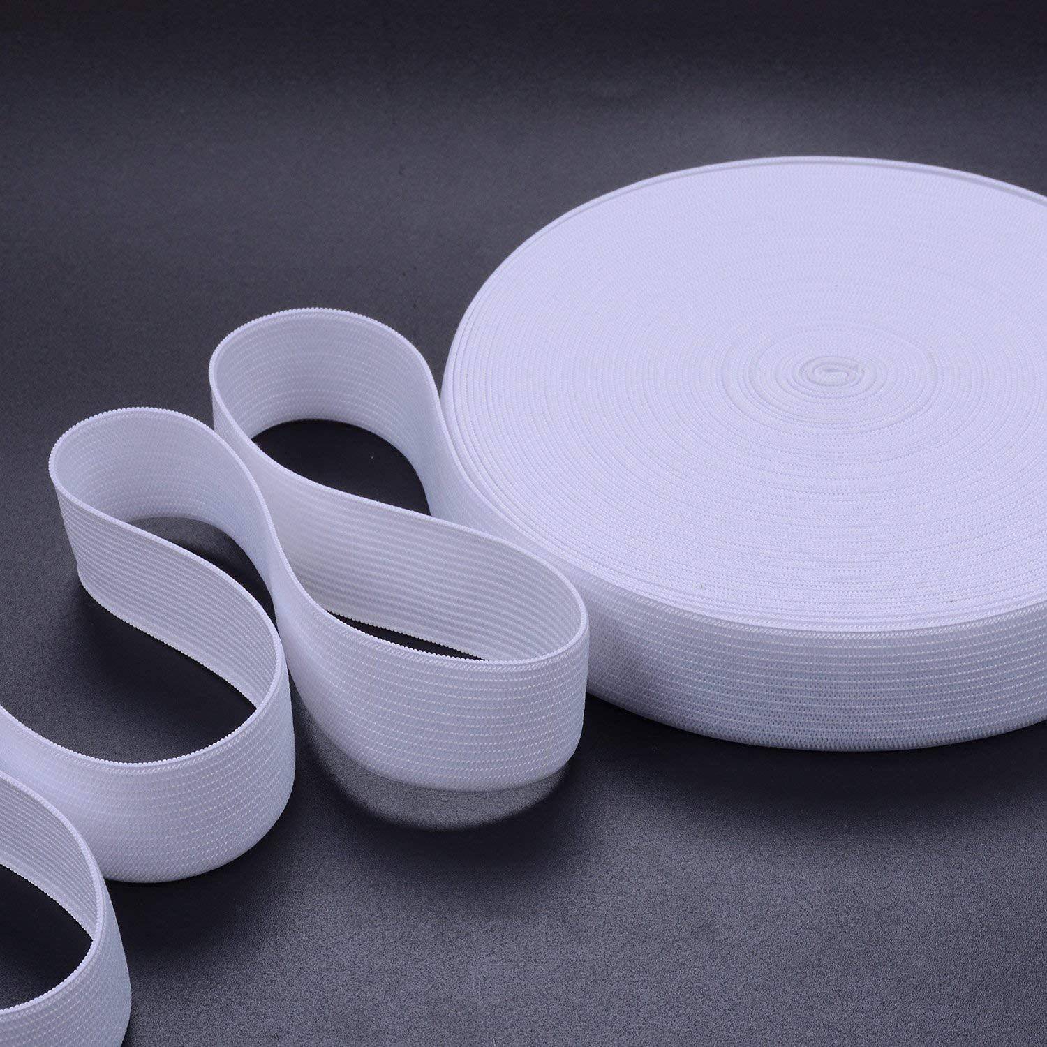 Ananta Elastic Thread and Cord White Elastic