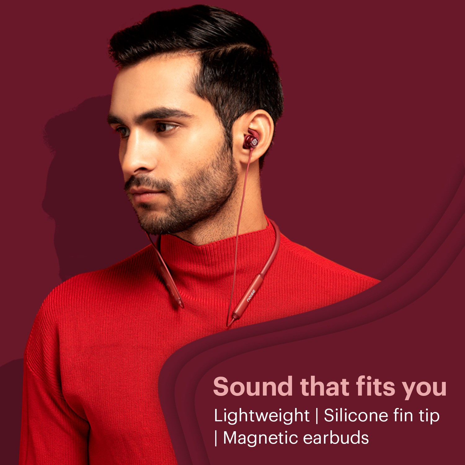 Image of Noise Tune Active Plus Neckband Bluetooth